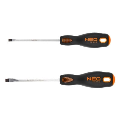 Права отвертка Slotted на NEO Tools / 100 мм
