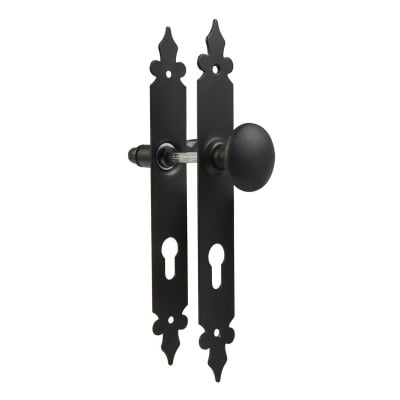 Комплект дръжки за врата черен мат модел 106РВ90