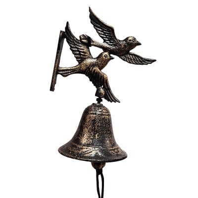 Метална камбана - гълъби