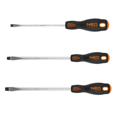 Права отвертка Slotted на NEO Tools / 200 мм