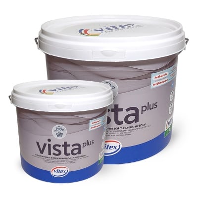 Антибактериална интериорна боя VISTA PLUS със сребърни йони VITEX