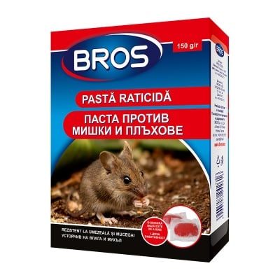 Отрова паста против мишки и плъхове BROS 150 гр.